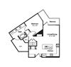 A27 web floor plan A27 web floor plan at Windsor Fitzhugh, TX, 75206